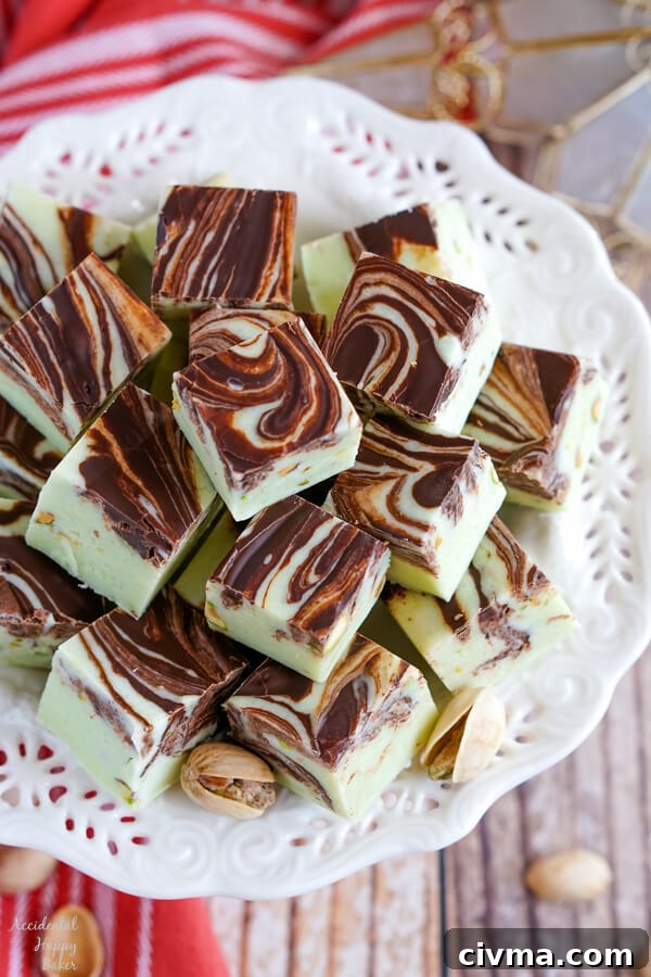 No Bake Rocky Road Chocolate Haystacks Recipe 3 Pistachio Swirl Fudge
