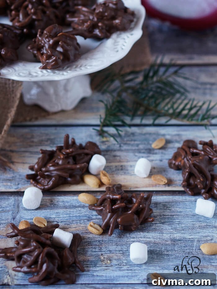 Rocky Road Haystacks
