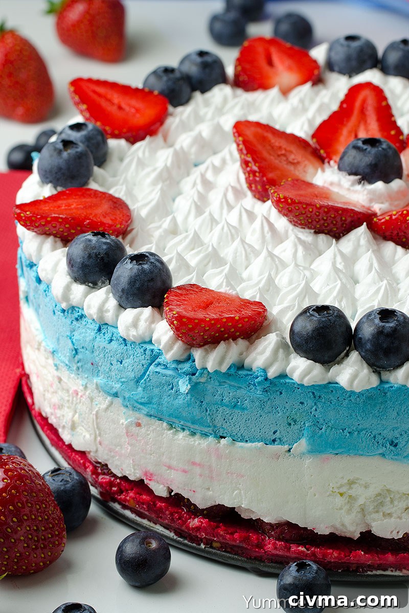 No Bake Summer Berry Cheesecake Recipe - a Whole Cheesecake
