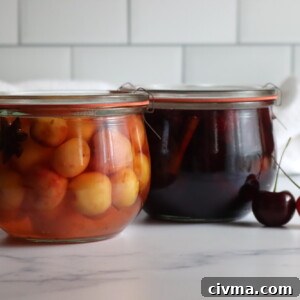 Pickled Cherries