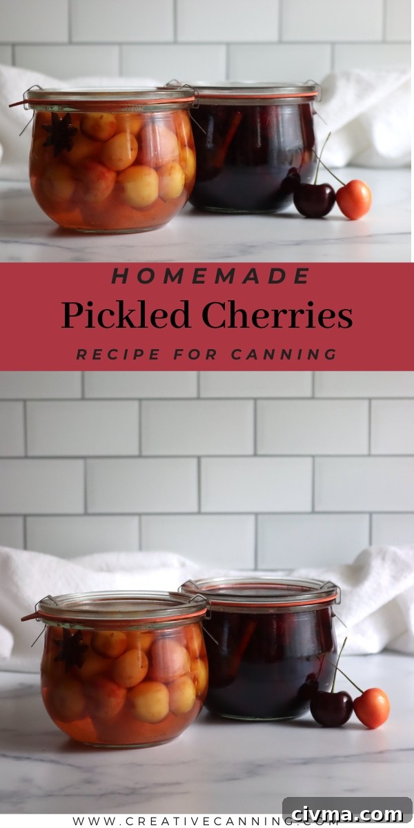 Pickling Cherries