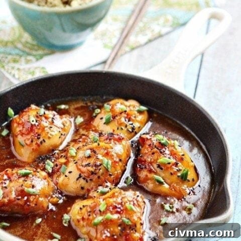Easy Chili Marmalade Baked Chicken