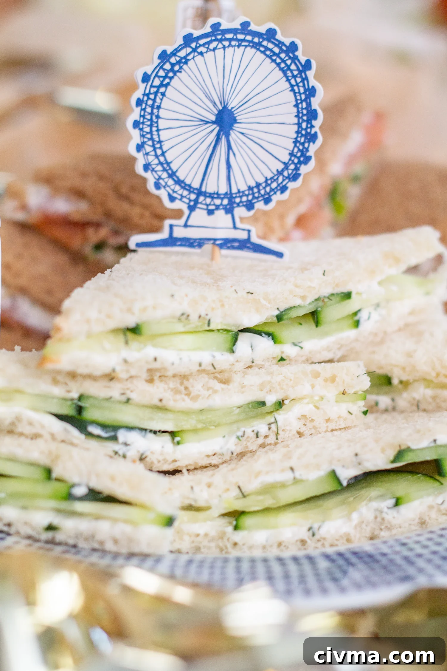 How to Make Tea Sandwiches | Cucumber Tea Sandwiches | Smoked Salmon Tea Sandwiches | Egg Salad Tea Sandwiches