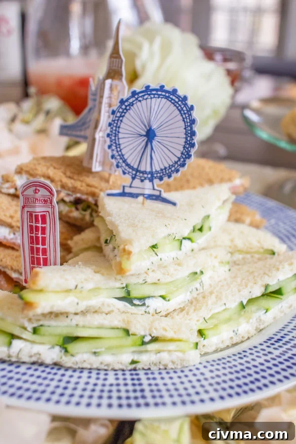 How to Make Tea Sandwiches | Cucumber Tea Sandwiches | Smoked Salmon Tea Sandwiches | Egg Salad Tea Sandwiches
