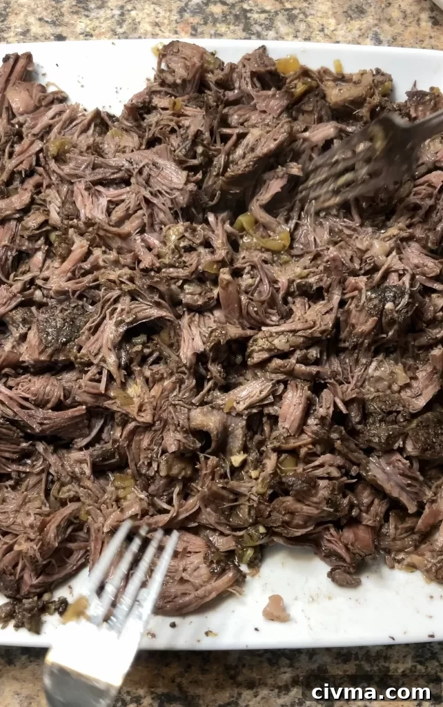 Italian Beef Sandwiches in the Crockpot
