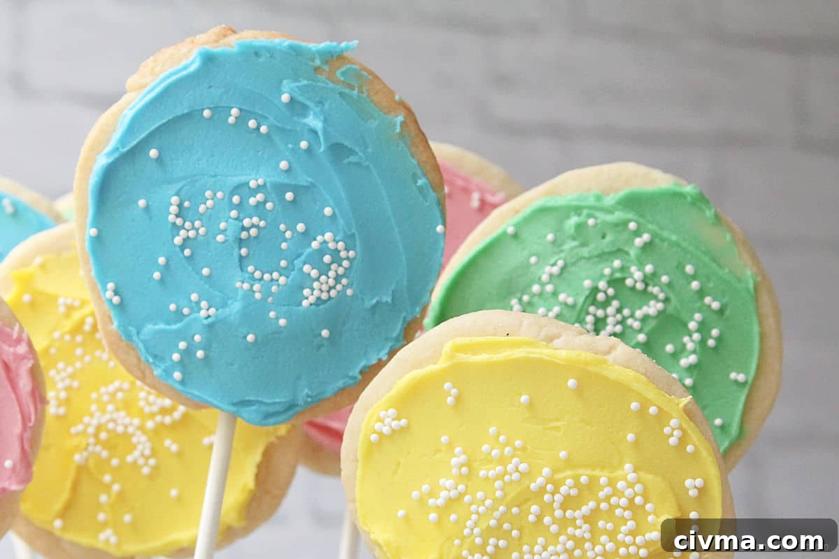 closeup of Cookie Pop