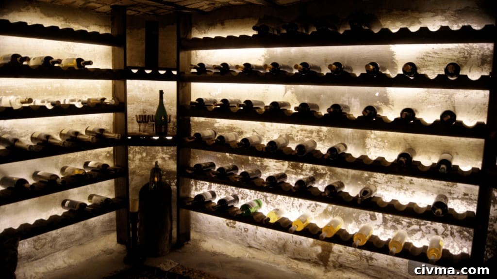 Store white rum in a cellar if possible