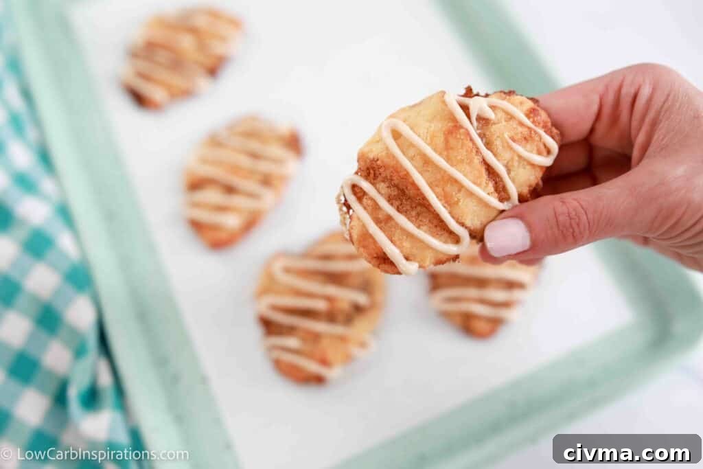 Ingredients for healthy cinnamon croissants