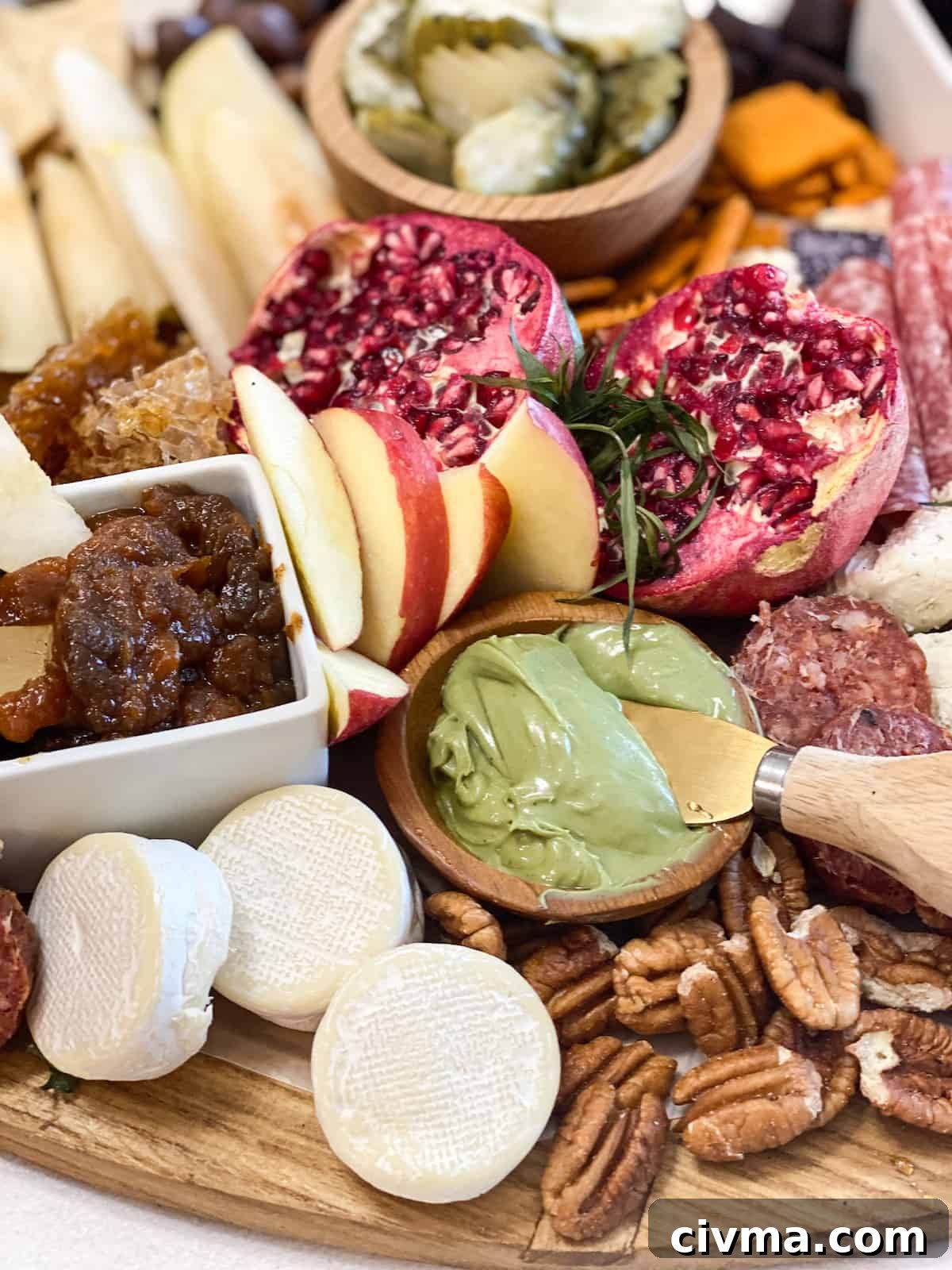 Create a Stunning Thanksgiving Charcuterie Board 3 Thanksgiving charcuterie stuff on a board