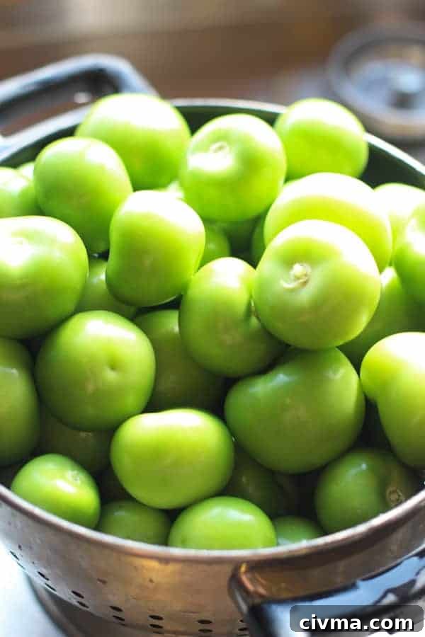 fresh tomatillos