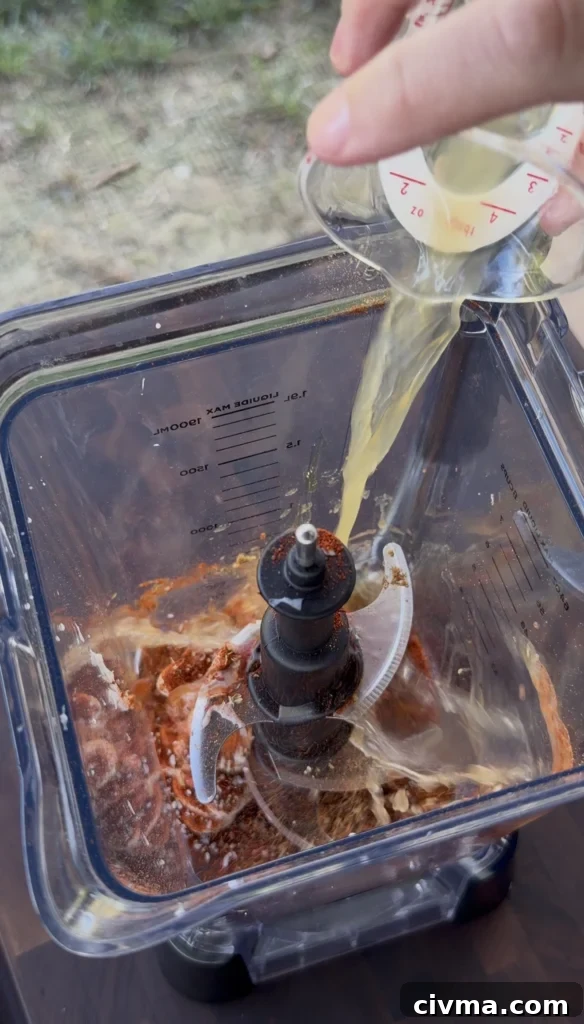 Guajillo Ancho Orange Chili Shrimp Recipe 6 orange juice mixed with the dried chilis