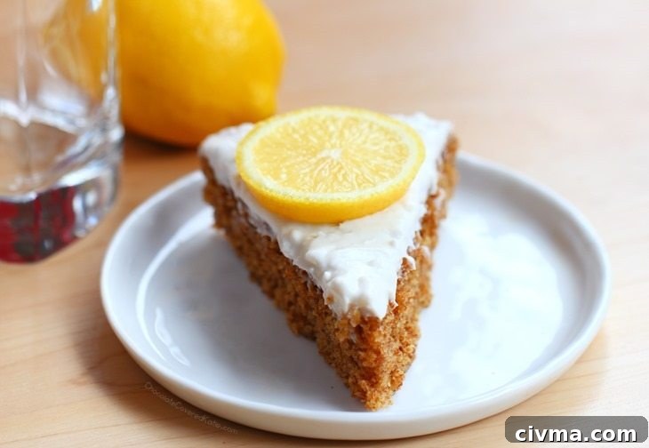 vegan lemon cake