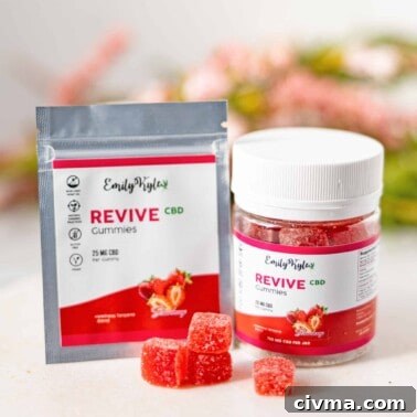 Full-Spectrum vs Broad-Spectrum CBD: Key Differences 5 A bottle of CBD Revive Gummies