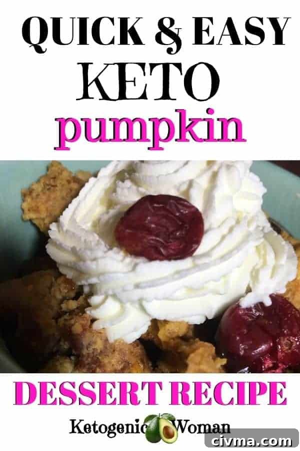Keto Pumpkin Chaffle Bread Pudding with Cranberries 29 Quick and easy keto pumpkin dessert recipe