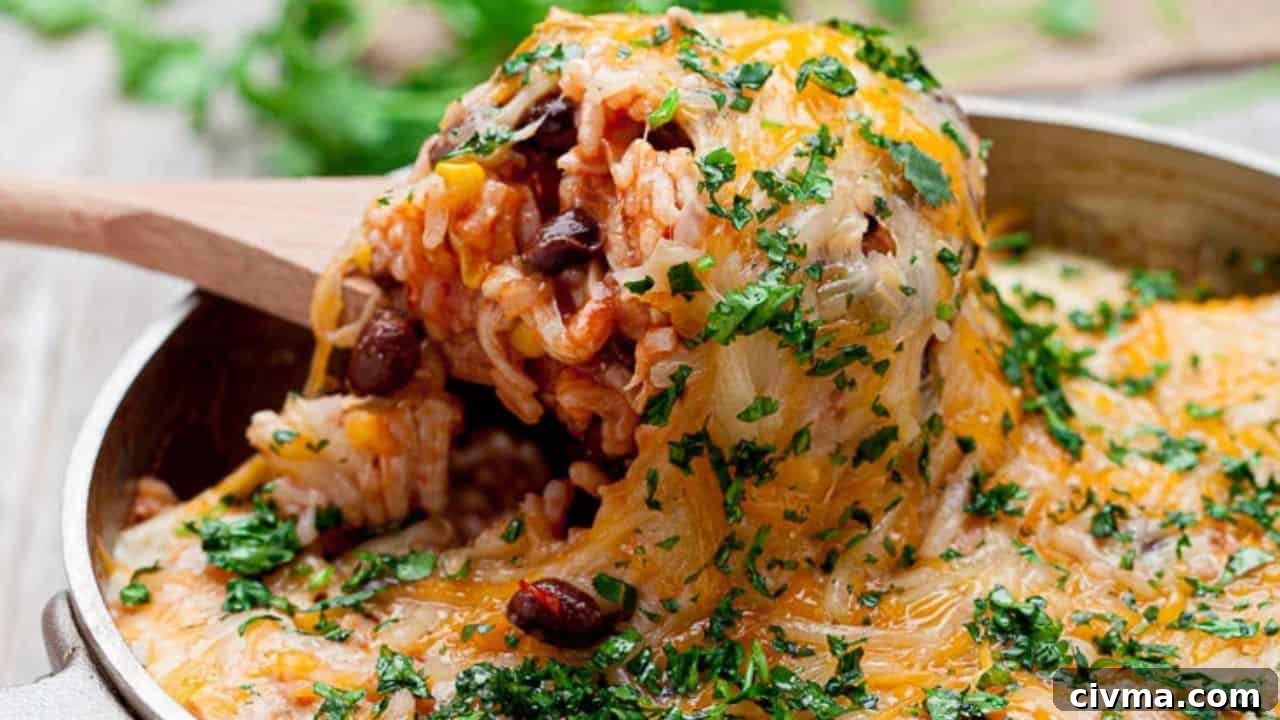Mexican Chicken and Rice Casserole