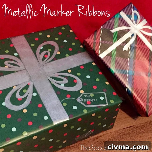 Hand-decorated gifts that look handcrafted and intentional
