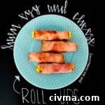 Ham Egg and Cheese Roll-Ups
