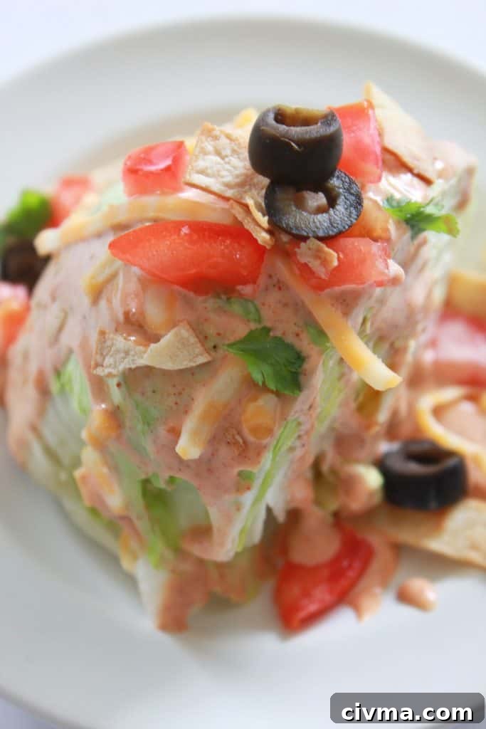 Fiesta Wedge Salad