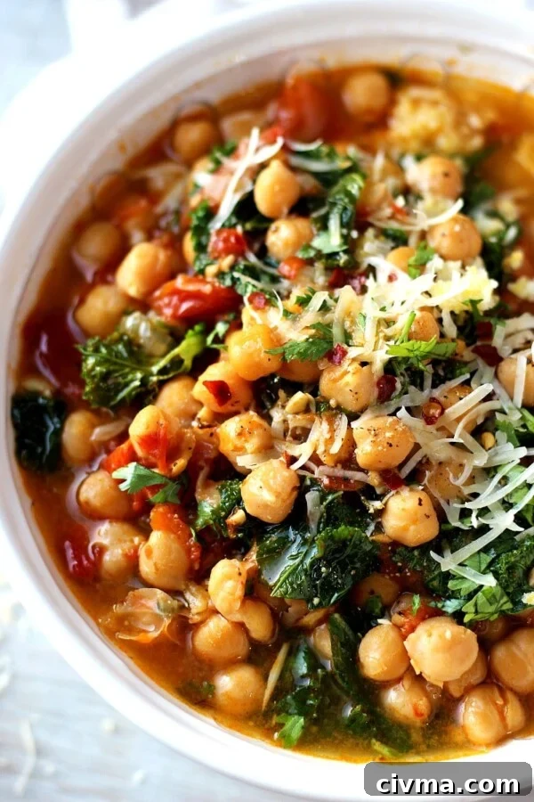 Instant Pot chickpea stew