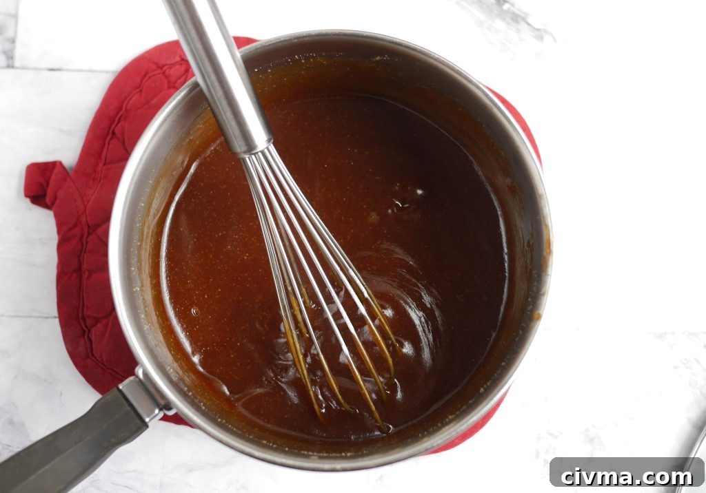 Preparing sweet and sour sauce