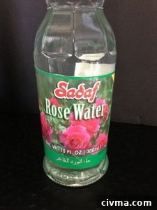 Tasting Jerusalem - rose water