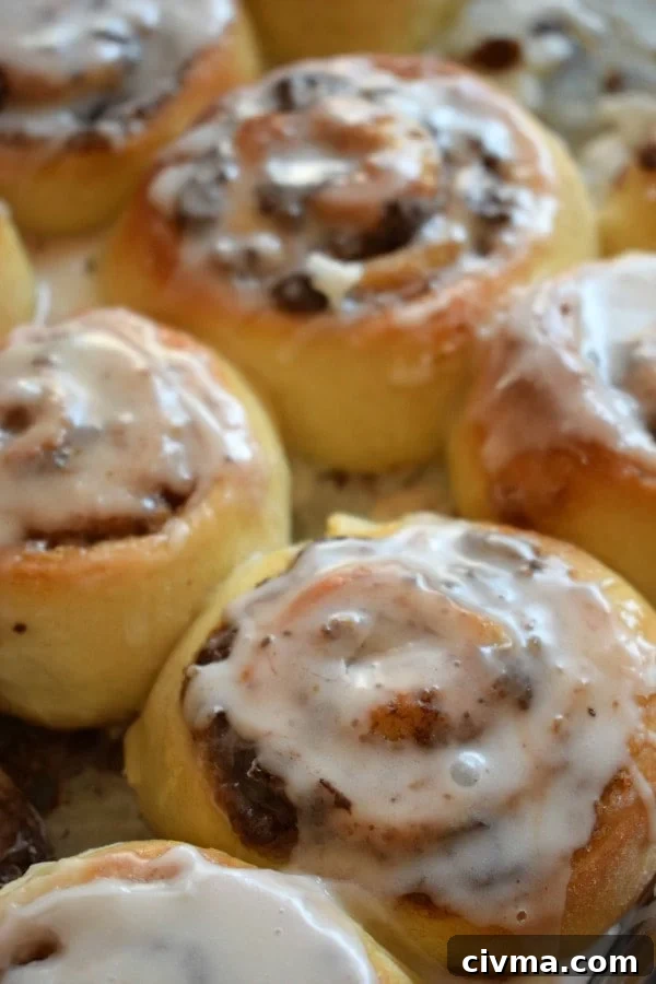 chocolate cinnamon rolls image