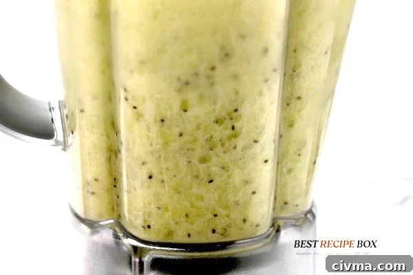 Frozen Kiwi Margaritas 4 Blender full of kiwi margarita
