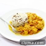 Chicken curry with pickling spices