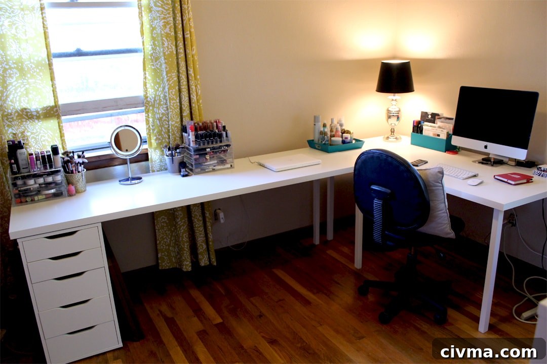IKEA Desks & Office Makeover