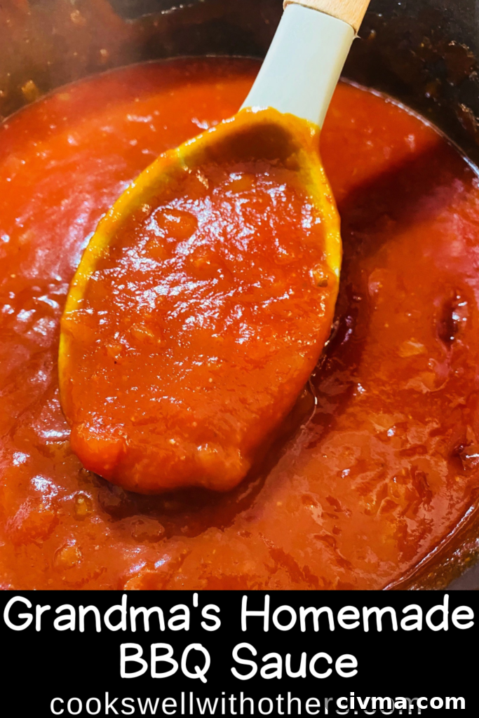 Grandma's Homemade BBQ Sauce recipe