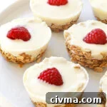 White chocolate oat cup close-up.