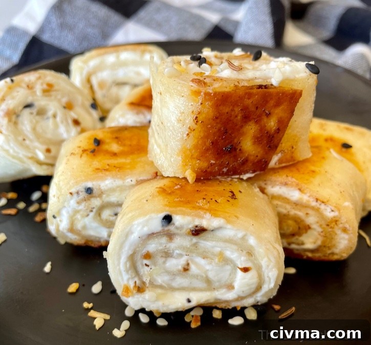 Crispy Bagel Bites from The Lazy Dish