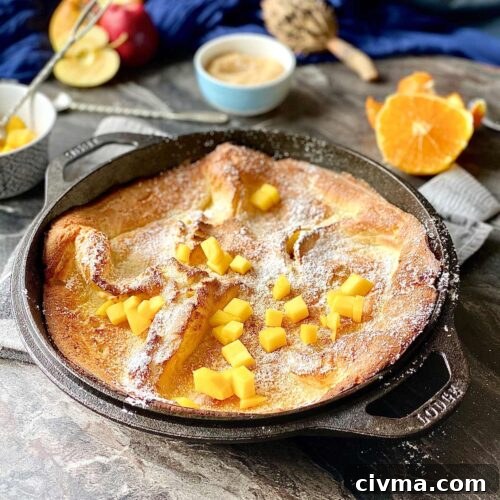 Dutch Baby Pancake Recipe for a Puffy Oven Pancake 7 Dutch baby pancakes