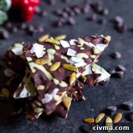 Healthy Holiday Bark