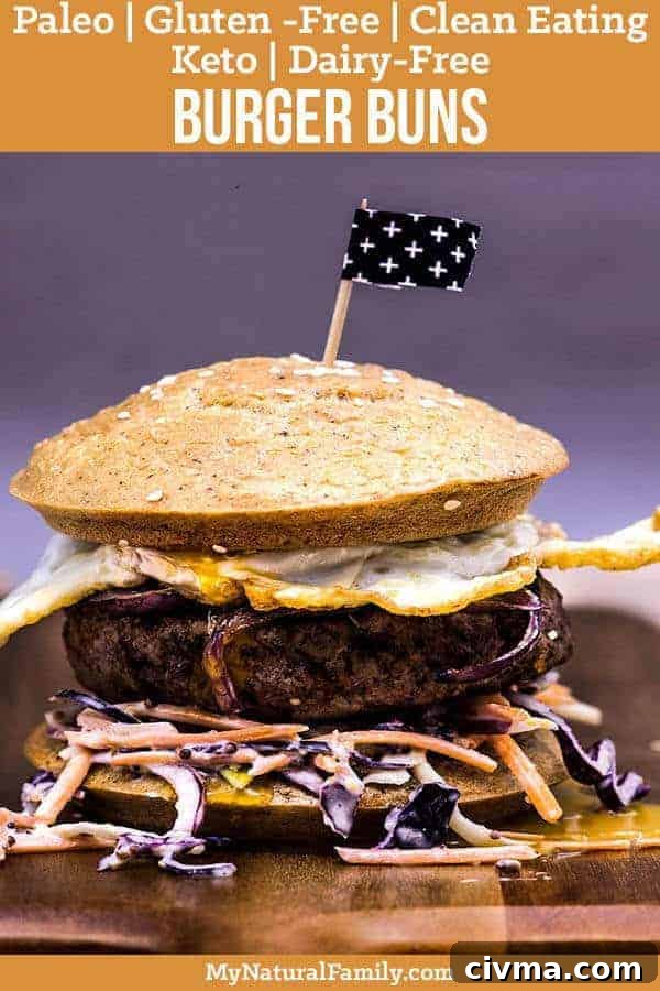 The Ultimate Paleo Burger Buns