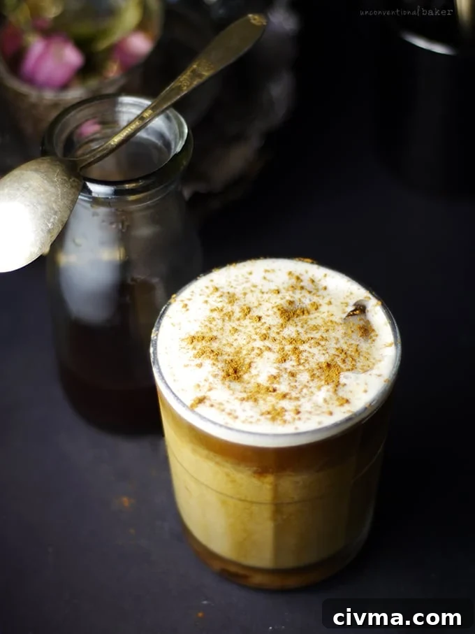 Pumpkin Spice Thai Iced Coffee Recipe 3 Pumpkin Spice Thai Iced Coffee {Dairy & Refined Sugar-Free}
