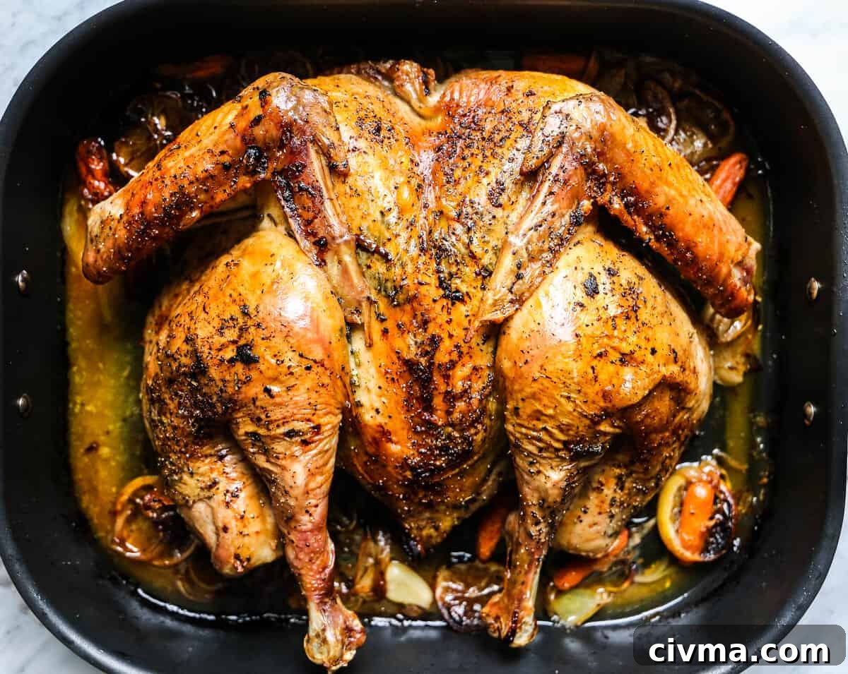 Whole30 Spatchcock Turkey with Turkey Gravy 2 Whole30 Spatchcocked Turkey + Turkey Gravy