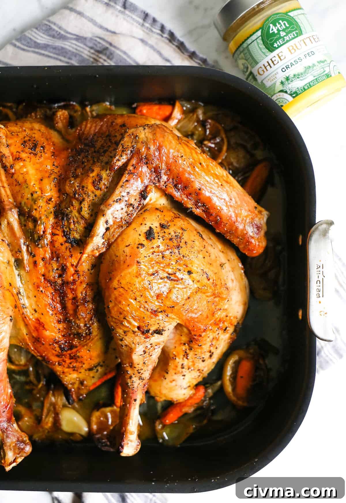 Whole30 Spatchcock Turkey with Turkey Gravy 6 img 8223 5