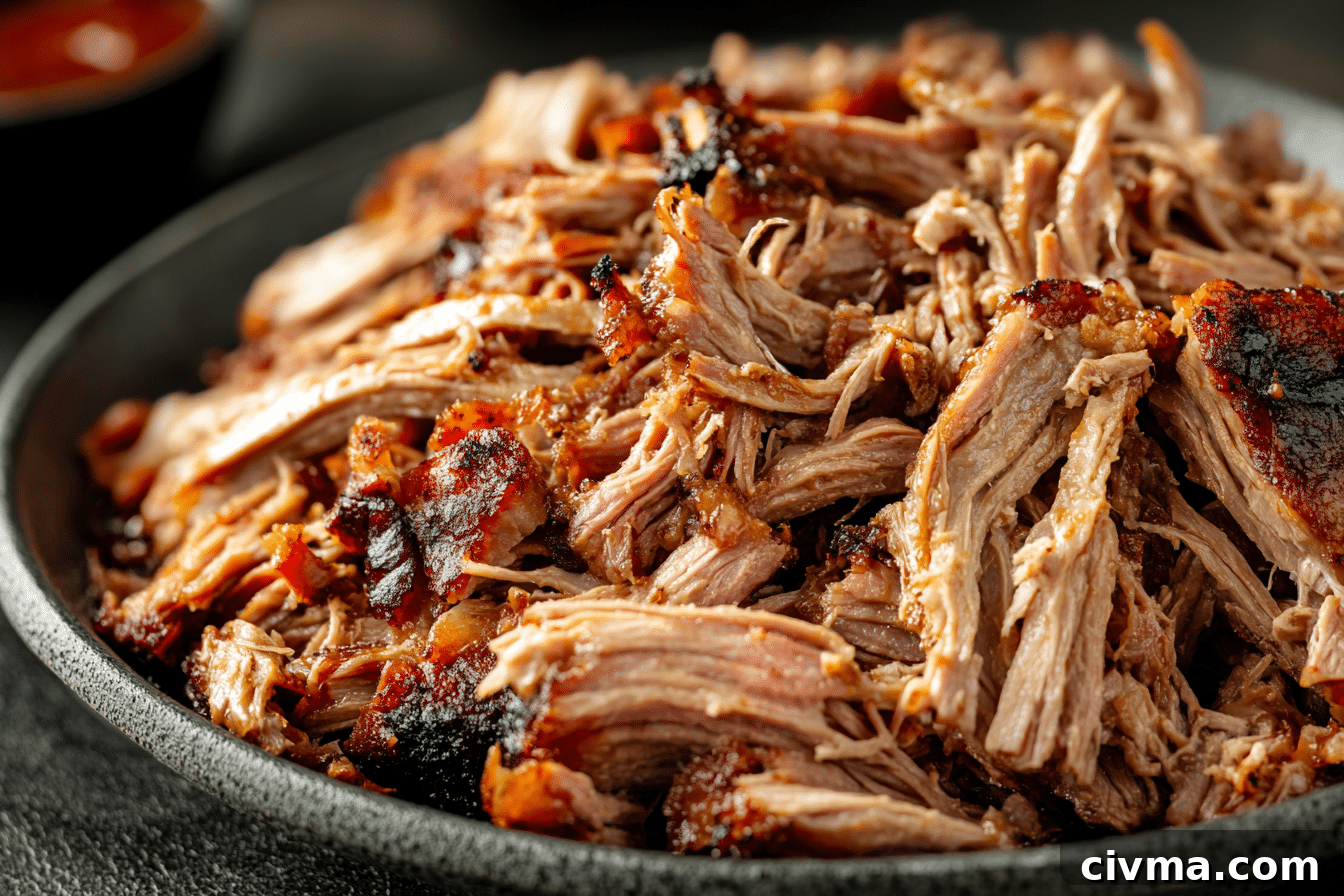 north carolina style pulled pork with vinegar sauce