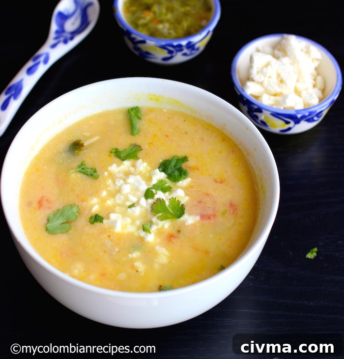 Locro Nariñense (Potato and Cheese Soup)