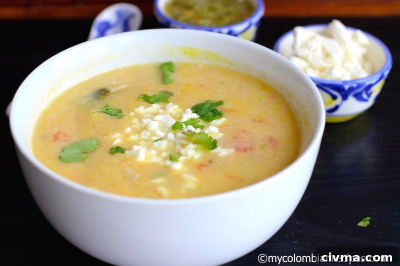 Locro Nariñense (Potato and Cheese Soup)