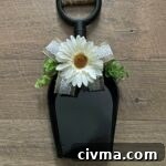 Small image of a DIY farmhouse door wreath