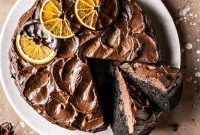 Decadent Chocolate Orange Cake with Zesty Orange Glaze