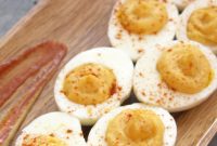 Spicy Deviled Eggs with Greek Yogurt