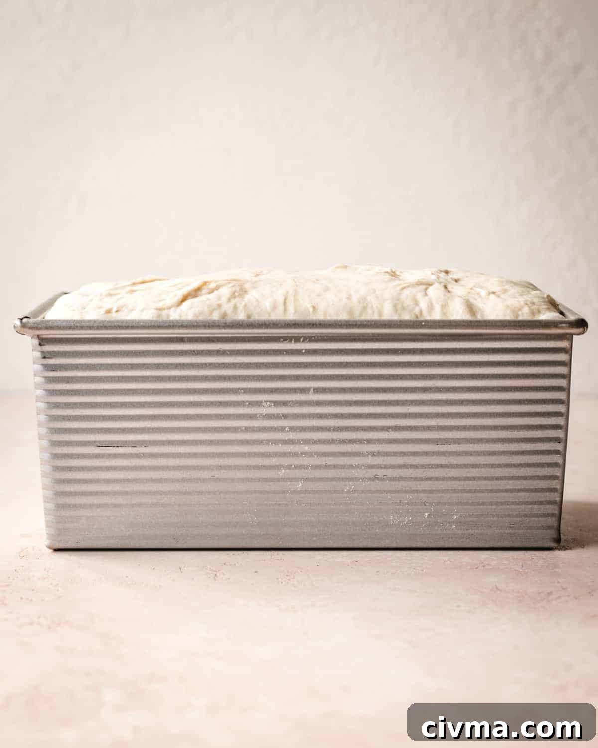 Homemade English Muffin-Style Sandwich Bread Recipe 7 This English muffin sandwich bread has the nooks and crannies you love in a regular English muffin.