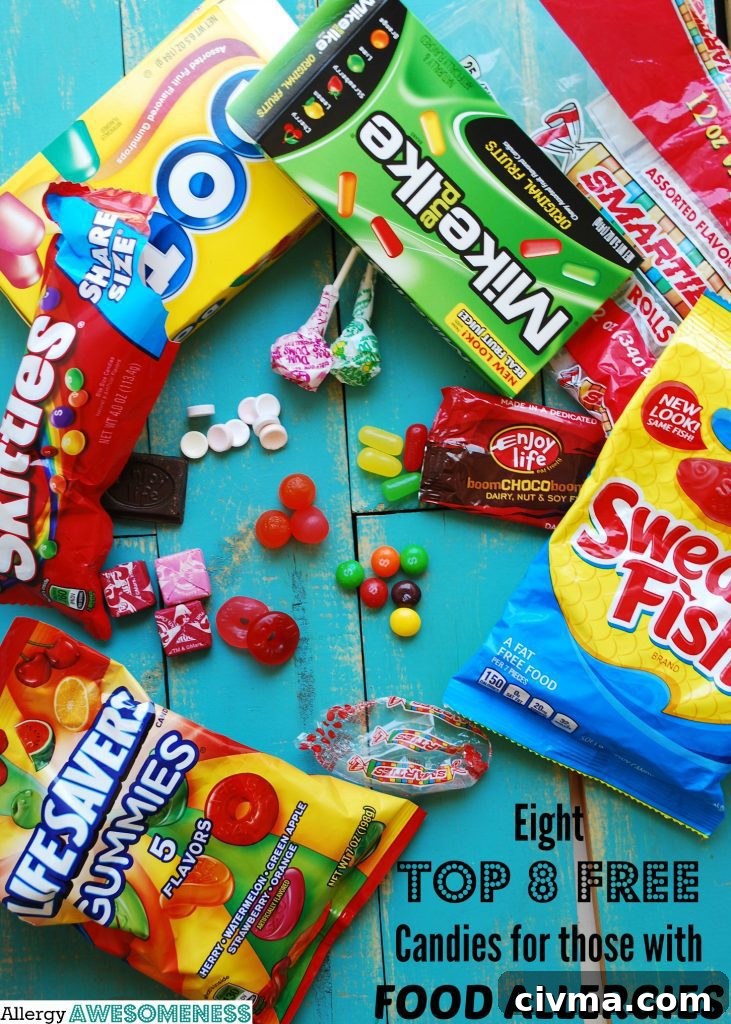 8 Allergen-Free Candies Safe for Common Allergies 2 Eight Top-8 Free Candies, Safe Candy for Food Allergies for AllergyAwareness.com
