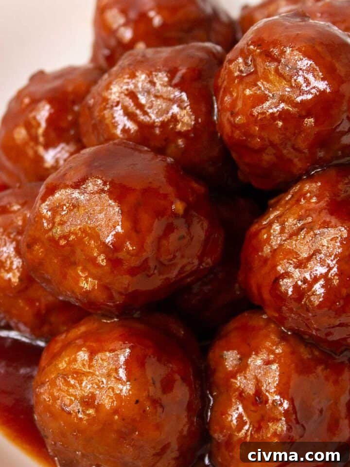 17 Flavor-Packed Recipes with Frozen Meatballs 3 Instant Pot Grape Jelly Meatballs
