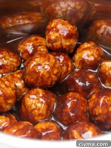 Instant Pot BBQ Meatballs