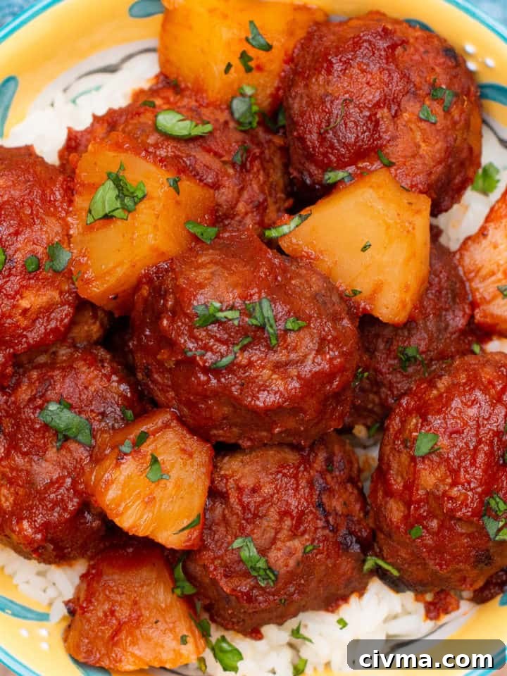 17 Flavor-Packed Recipes with Frozen Meatballs 7 Slow Cooker Hawaiian Meatballs