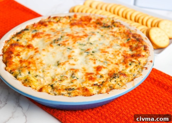 Old Bay Crab Spinach Artichoke Dip (6)